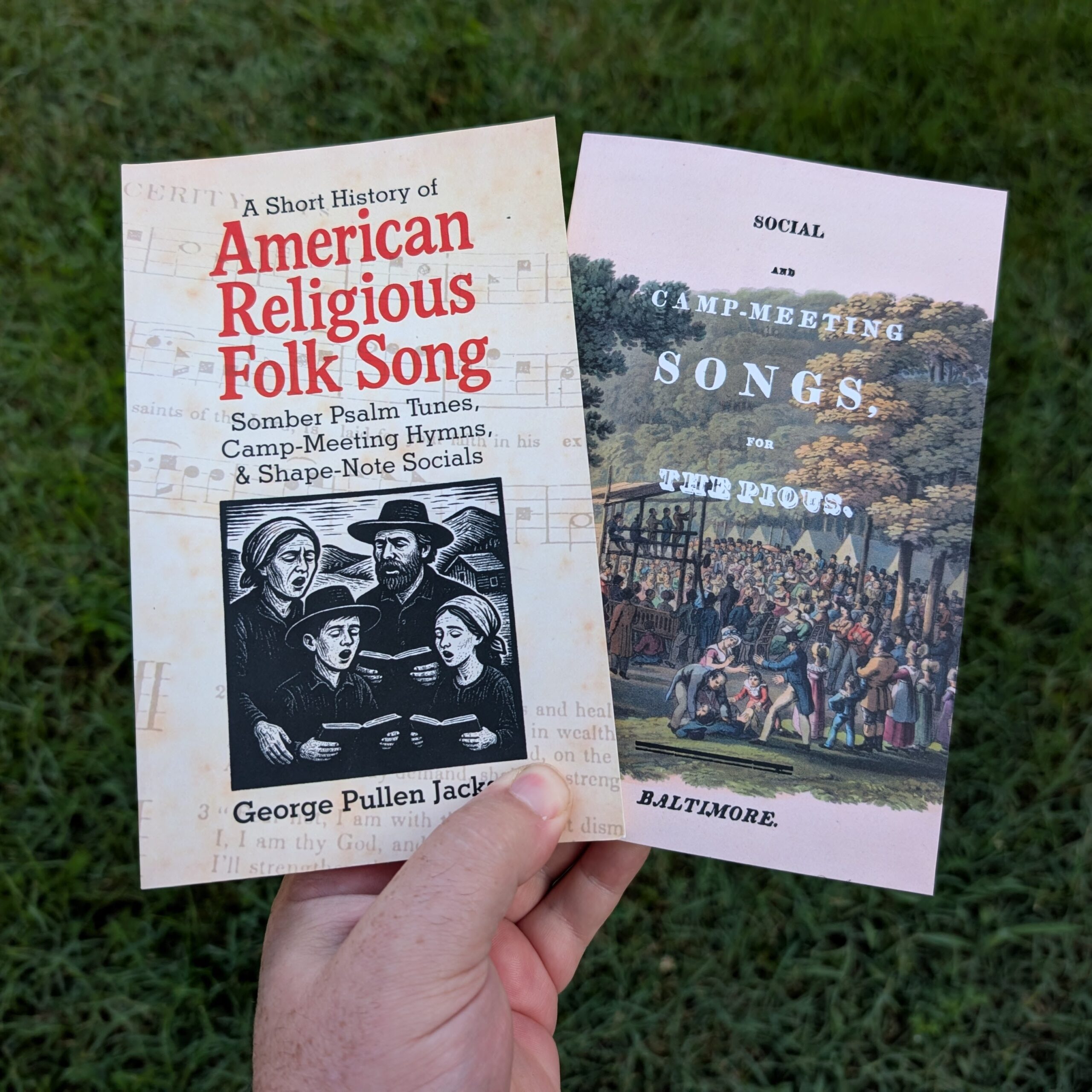 Two new books on American Spiritual Folk Music